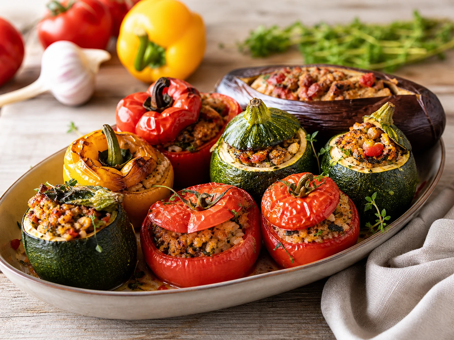 Comment cuisiner des légumes farcis originaux ?