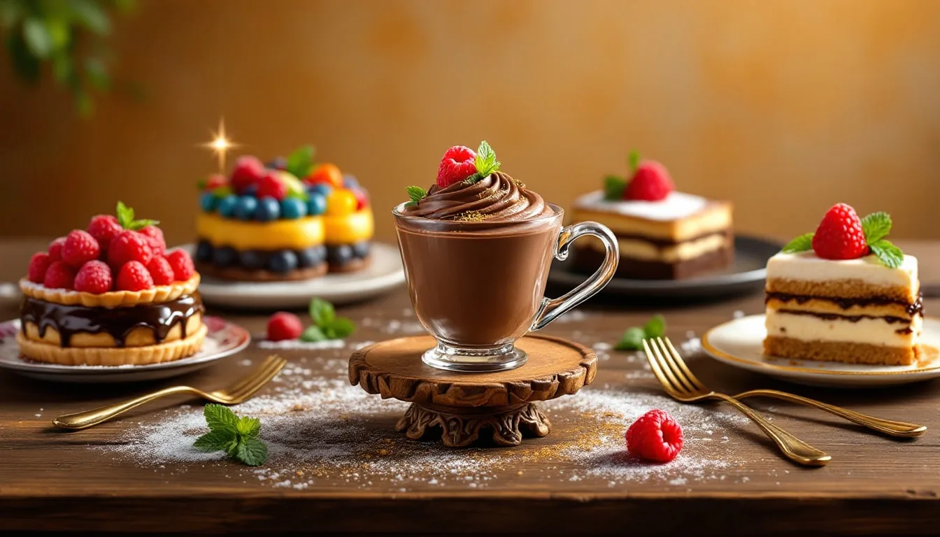découvrez 5 idées de desserts express faciles et rapides à préparer pour impressionner vos invités. que ce soit pour un dîner improvisé ou une occasion spéciale, ces recettes savoureuses vont ravir les papilles de vos convives sans vous faire passer des heures en cuisine.
