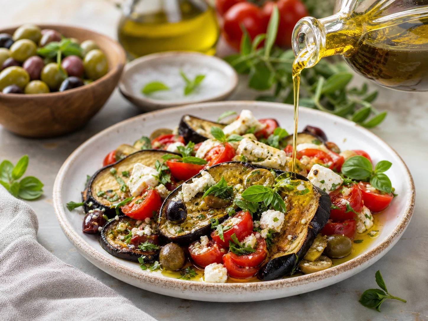 L'origine et les usages de l'huile d'olive en cuisine