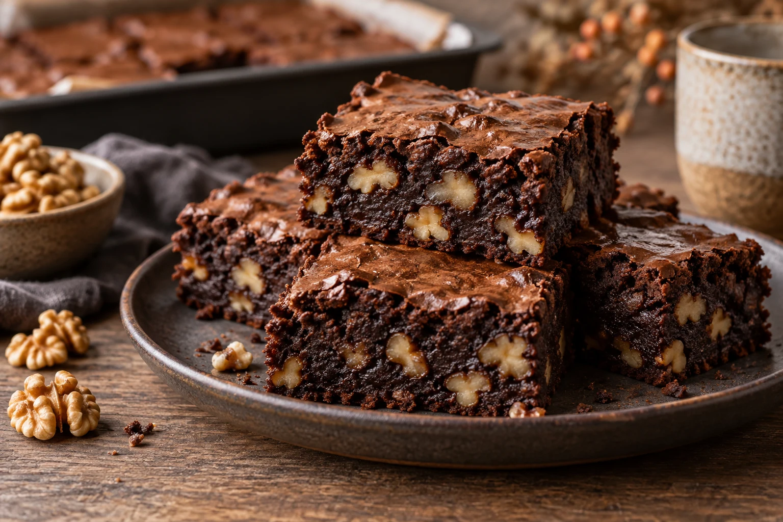 Comment réussir un brownie aux noix fondant et généreux ?