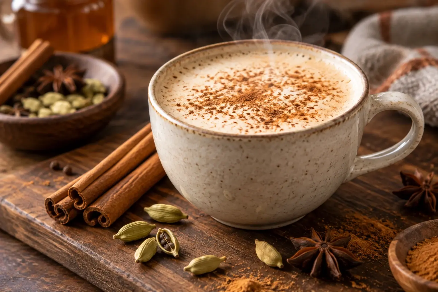 Comment réussir un chai latte maison crémeux et parfumé ?