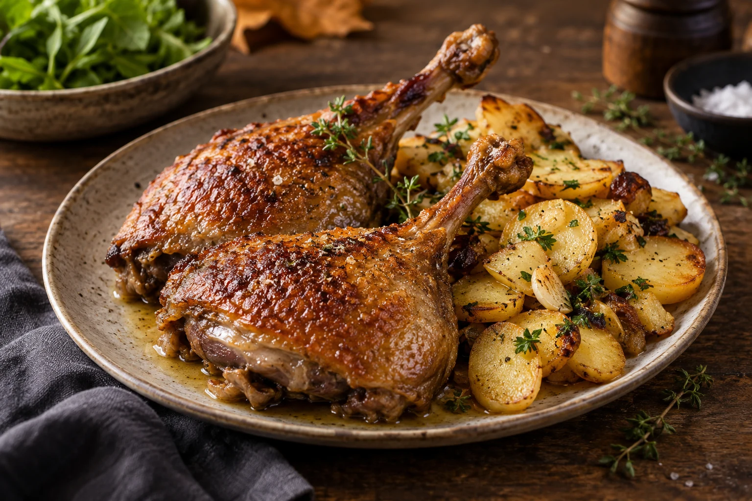 Comment réussir des cuisses de canard confites fondantes ?