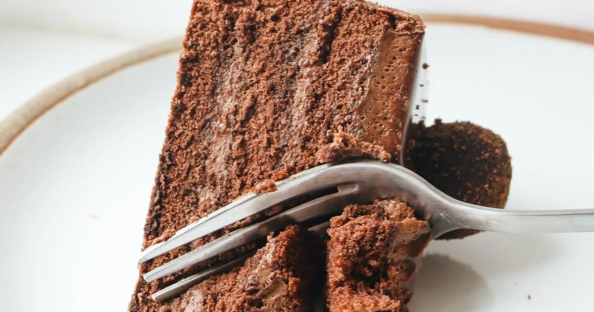 gateau leger chocolat