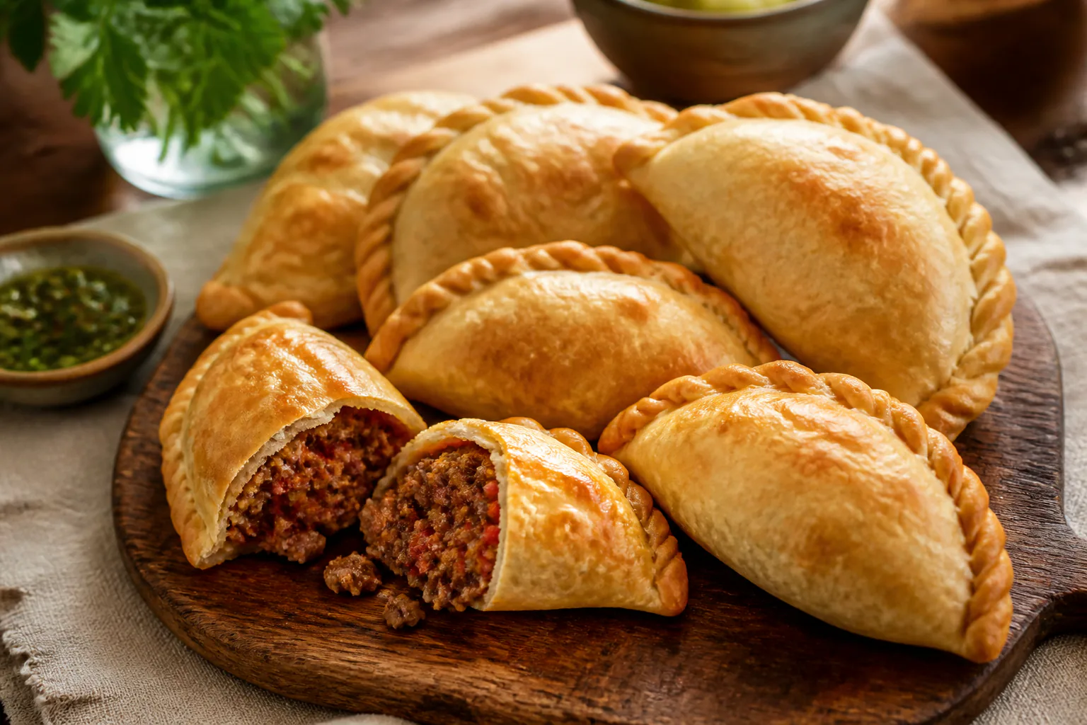 Recette des empanadas argentins : chaussons dorés et fondants