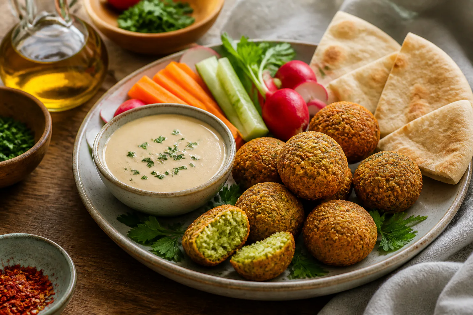 Recette des falafels maison : croustillants dehors, moelleux dedans