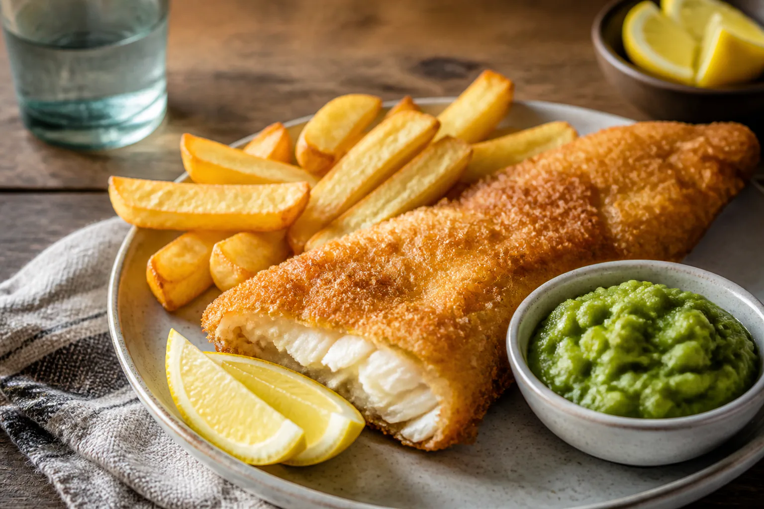 Recette du fish and chips : le poisson frit et les frites à l'anglaise