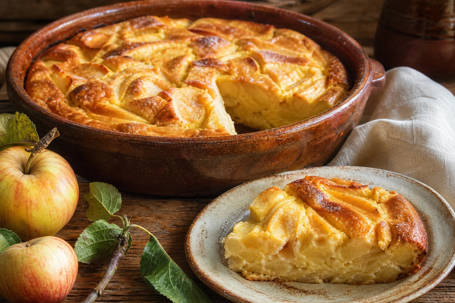 Flognarde limousine : la recette traditionnelle aux pommes