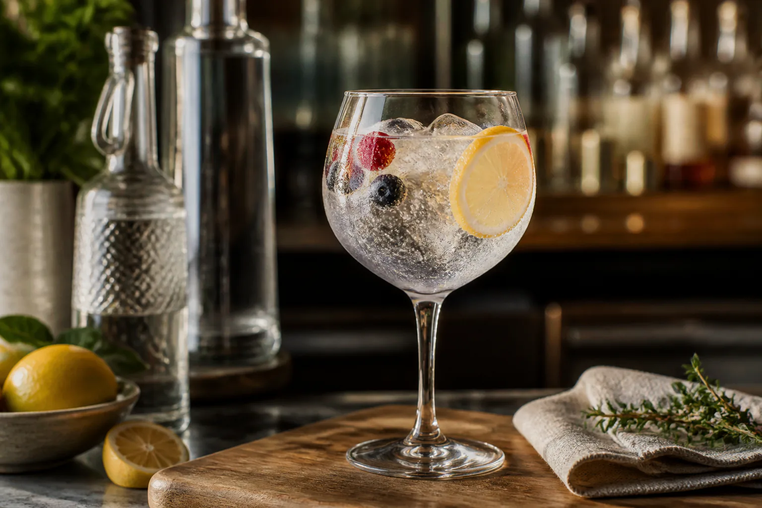 Recette du gin tonic : le cocktail frais et pétillant