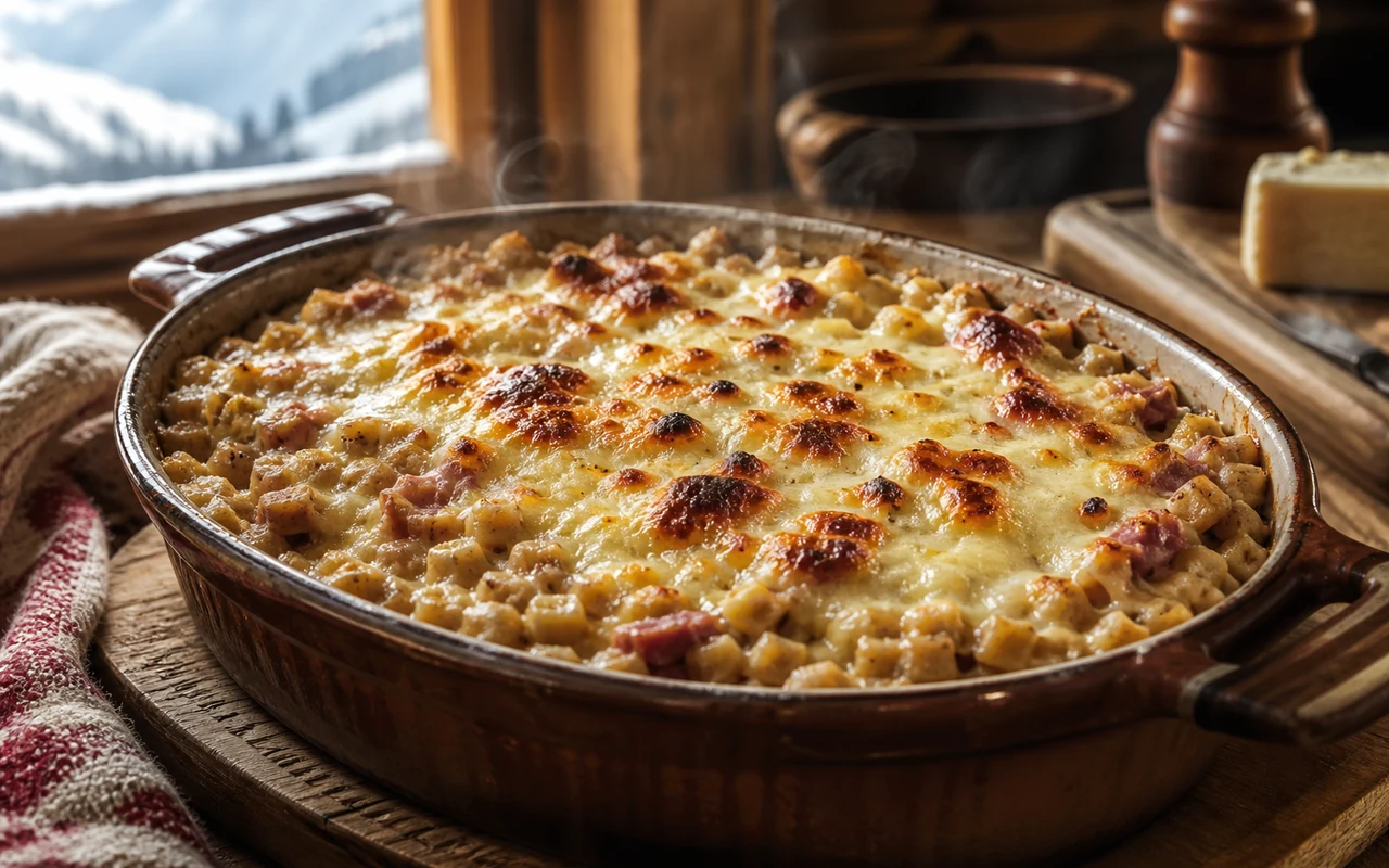 Gratin de crozets savoyard : le plat fondant et réconfortant des Alpes
