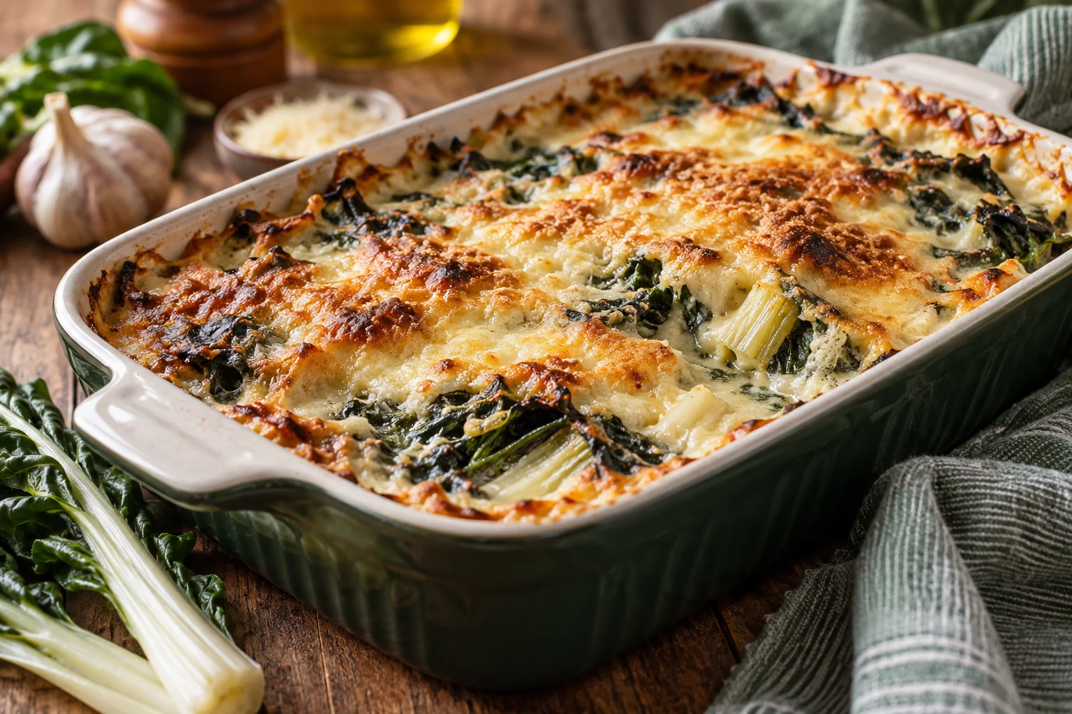 Comment réussir un gratin de blettes bien fondant ?