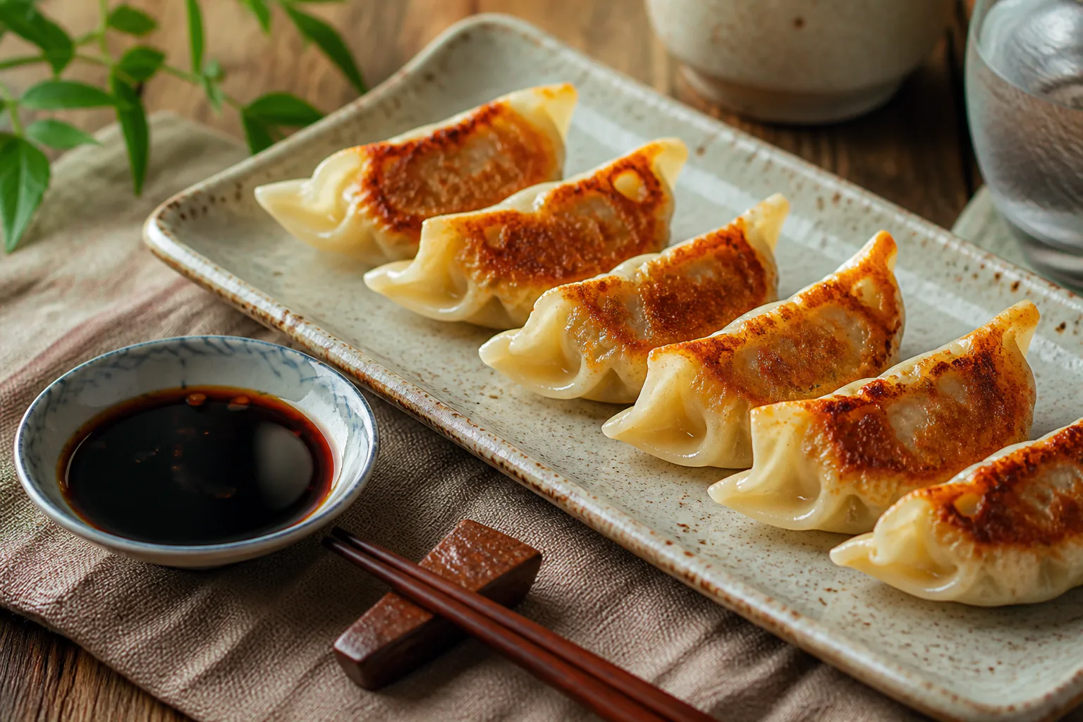 Recette des gyoza japonais : raviolis poelés croustillants et fondants