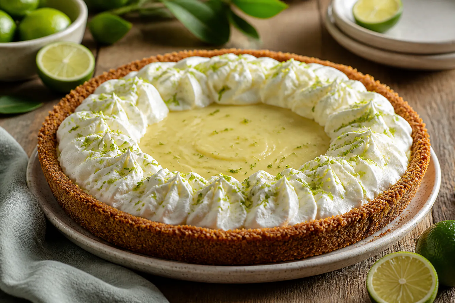 Recette de la key lime pie : la tarte au citron vert de Floride
