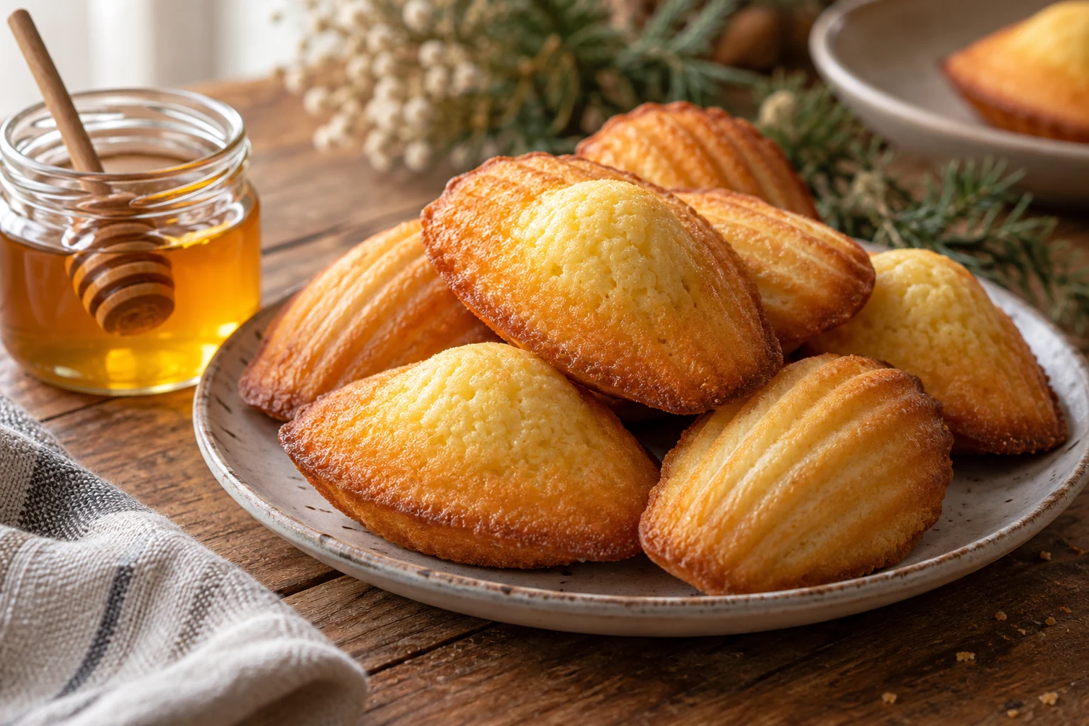 Comment réussir des madeleines au miel bien bombées ?