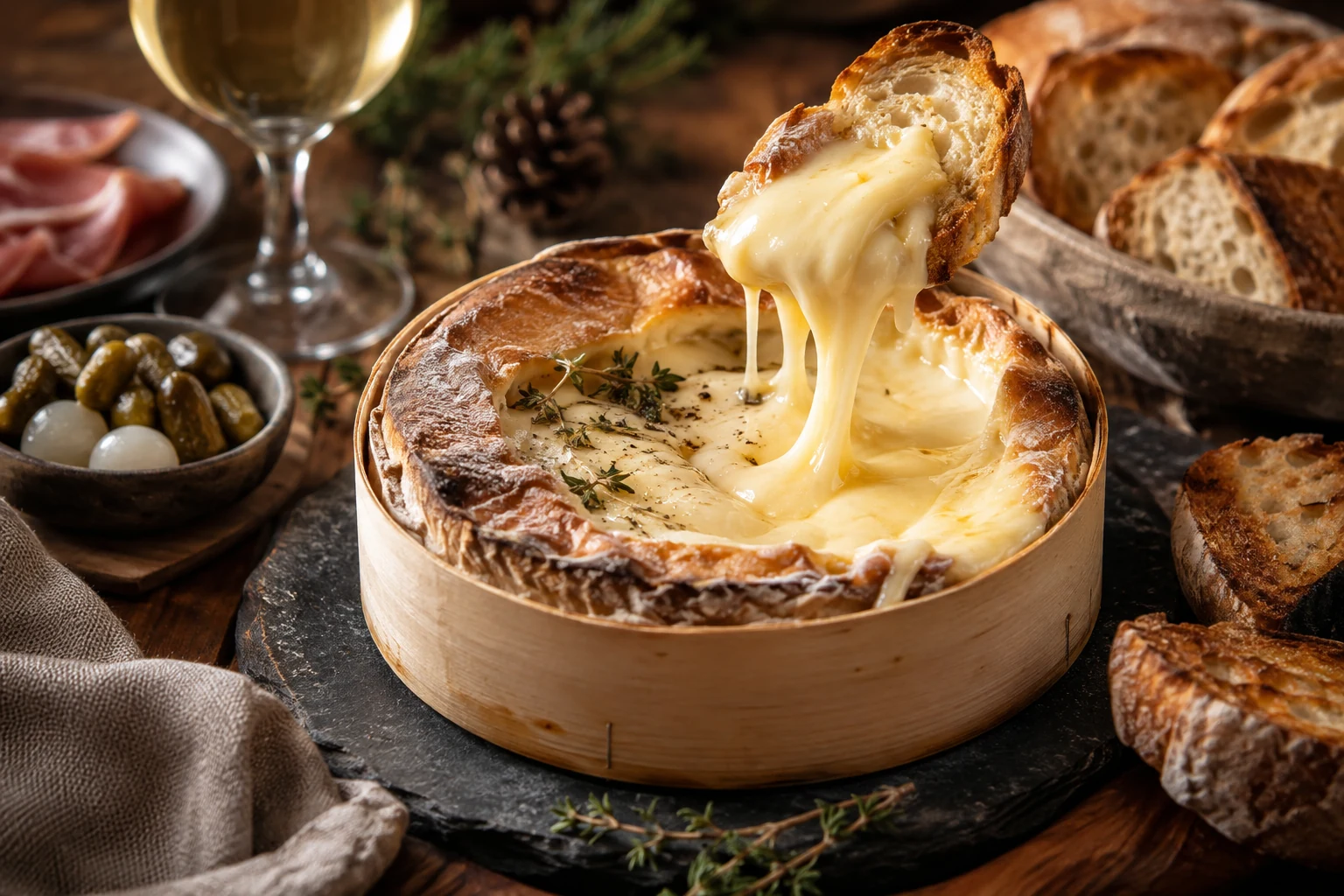 Comment réussir un Mont d’Or rôti au four bien coulant ?