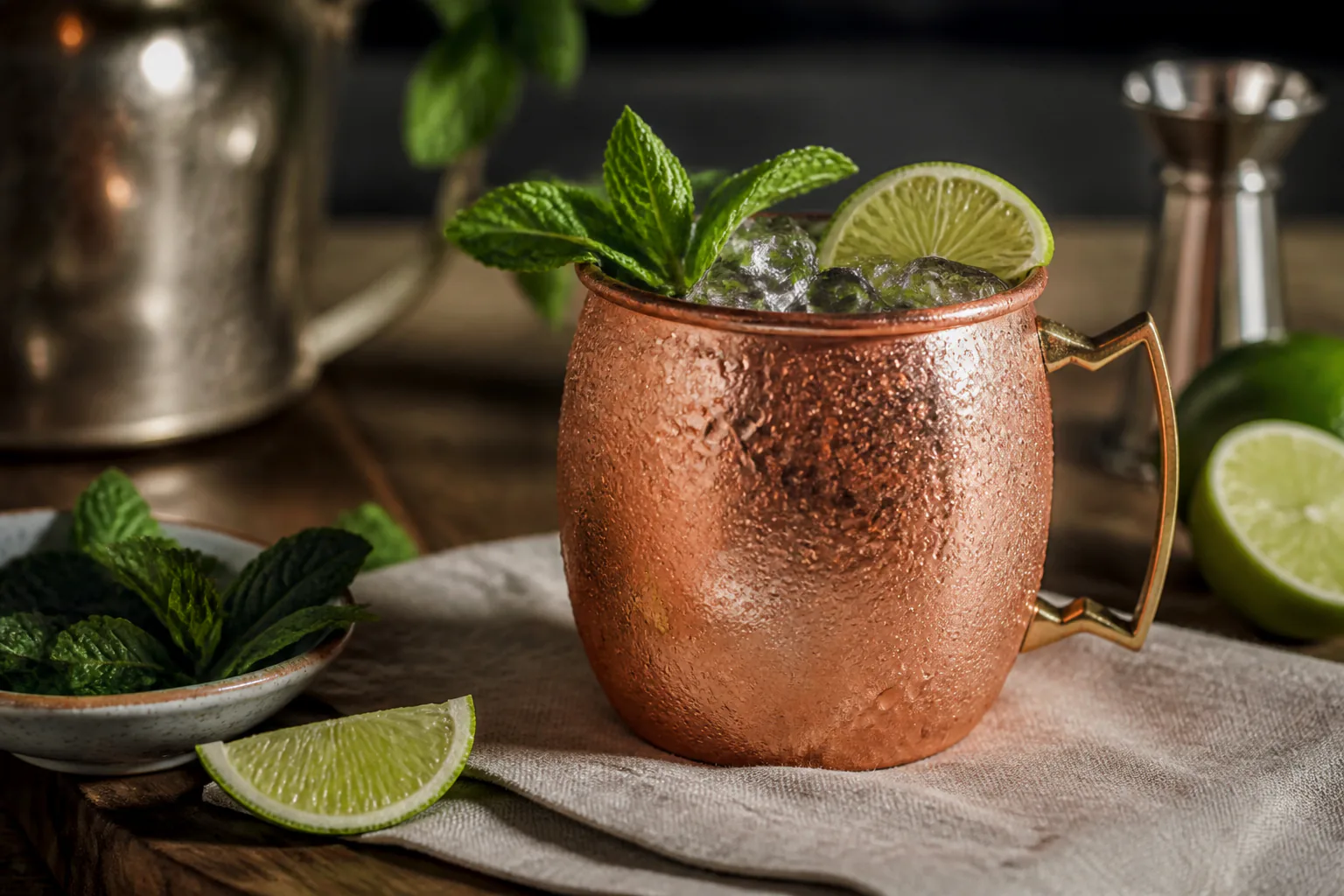 Recette du Moscow mule : le cocktail vodka, gingembre et citron vert