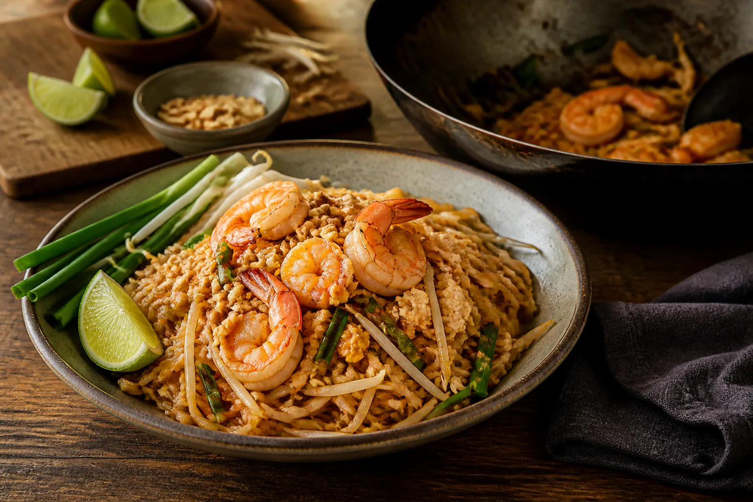 Recette du pad thaï : le sauté de nouilles thaïlandais authentique