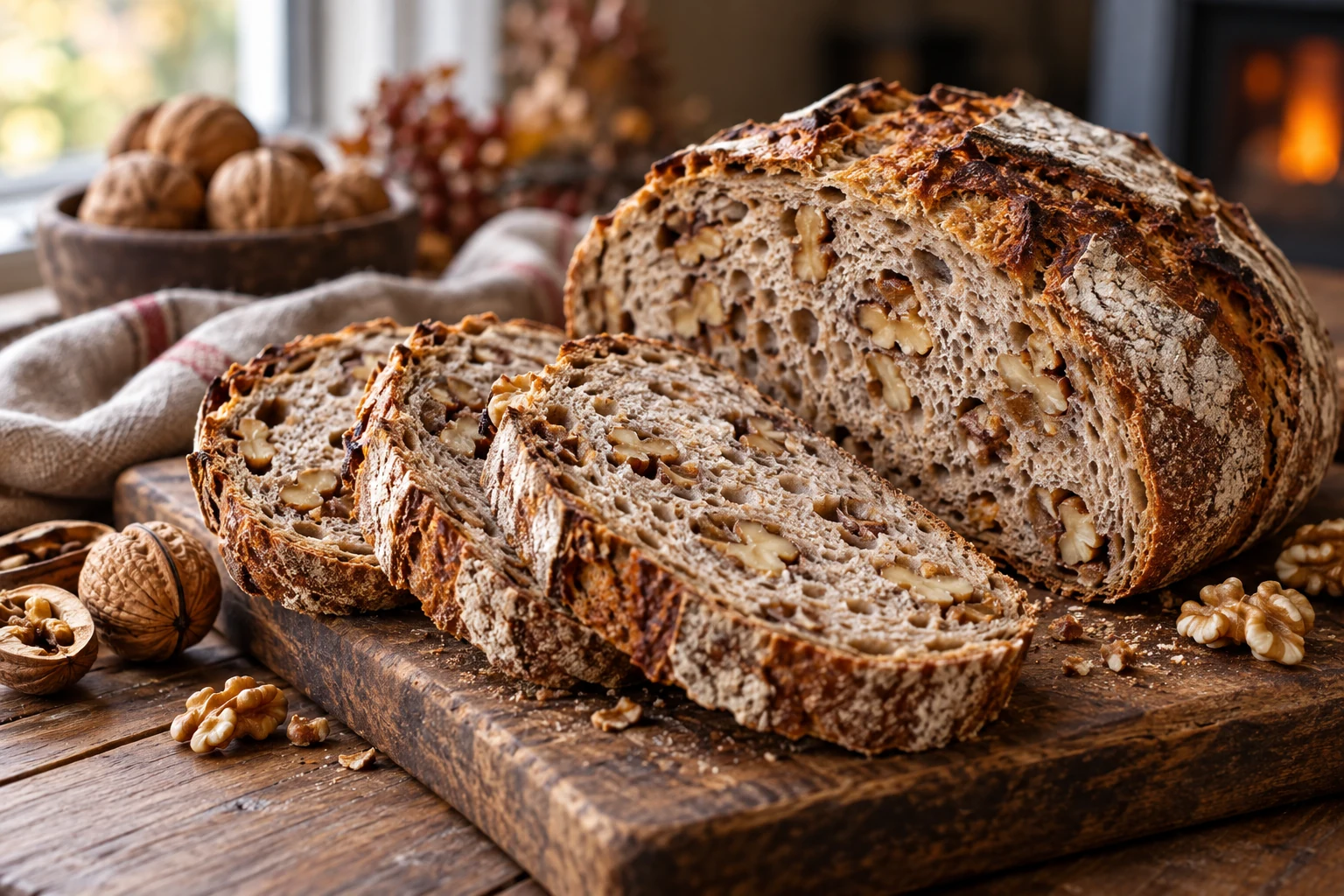 Comment réussir un pain aux noix moelleux à la maison ?