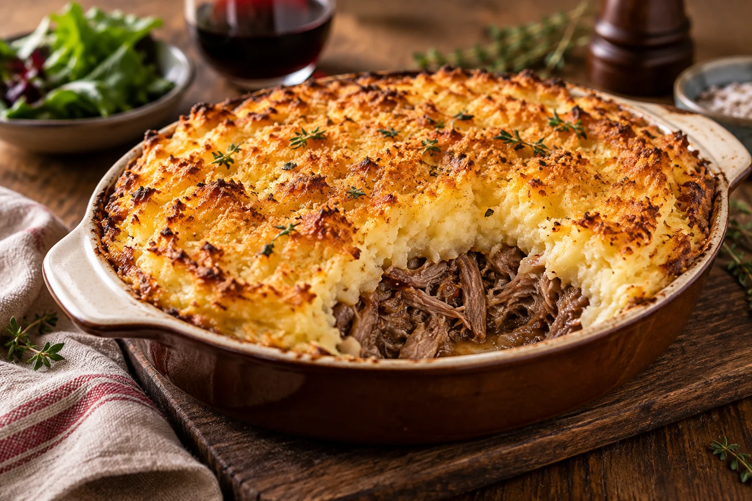 Comment réussir un parmentier de canard fondant et croustillant ?