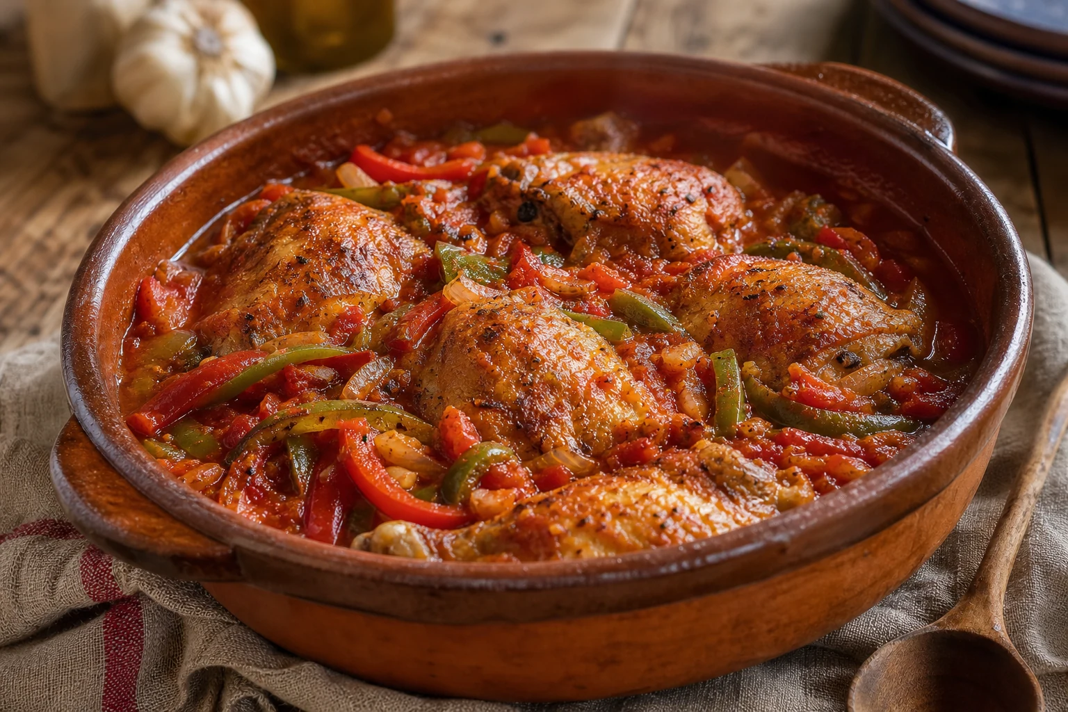 Poulet basquaise : la recette authentique du Pays basque