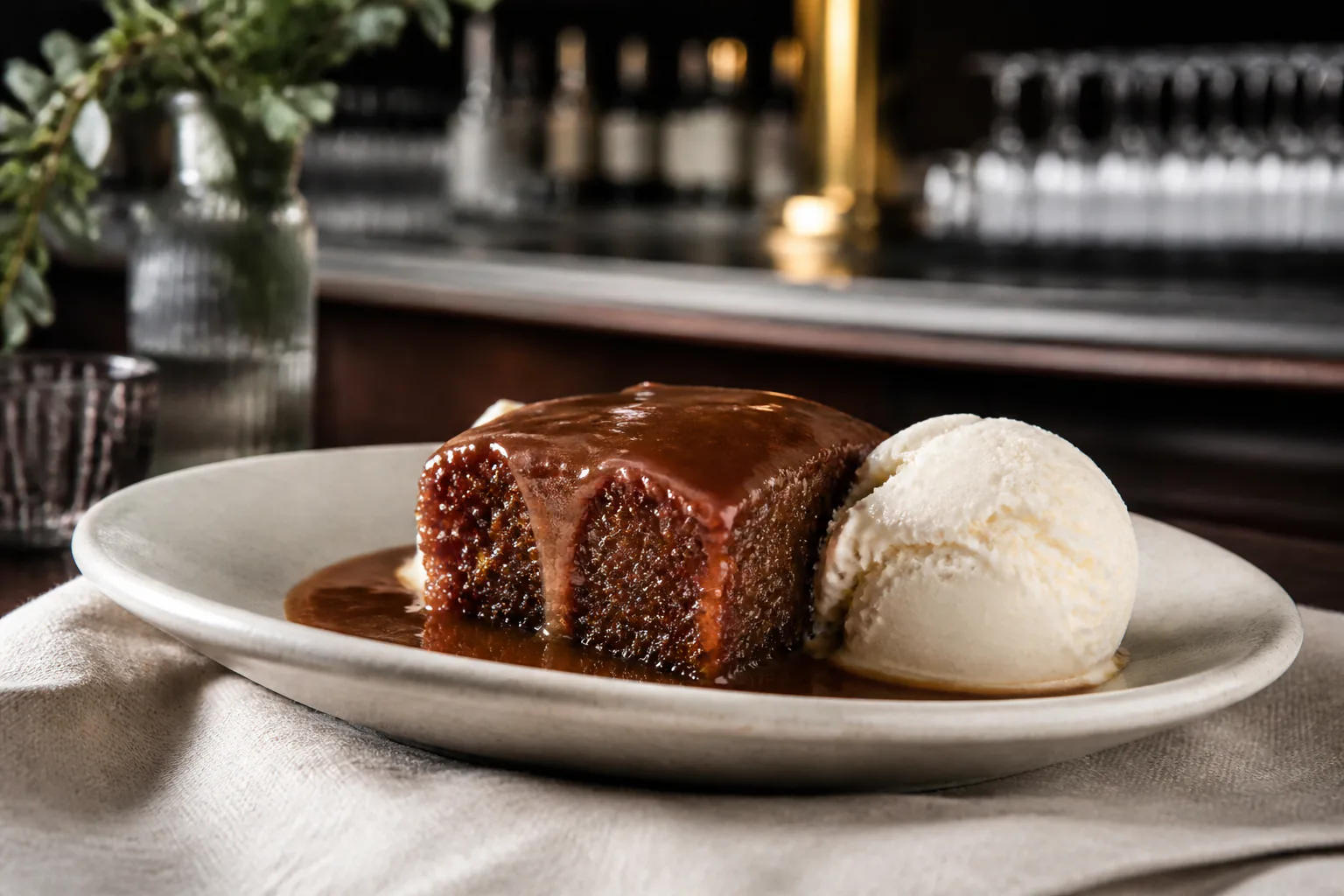 Recette du sticky toffee pudding : le gâteau anglais aux dattes et sa sauce caramel