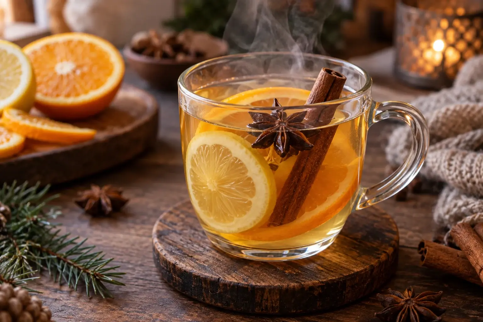 Comment réussir un vin chaud blanc aux agrumes parfumé ?