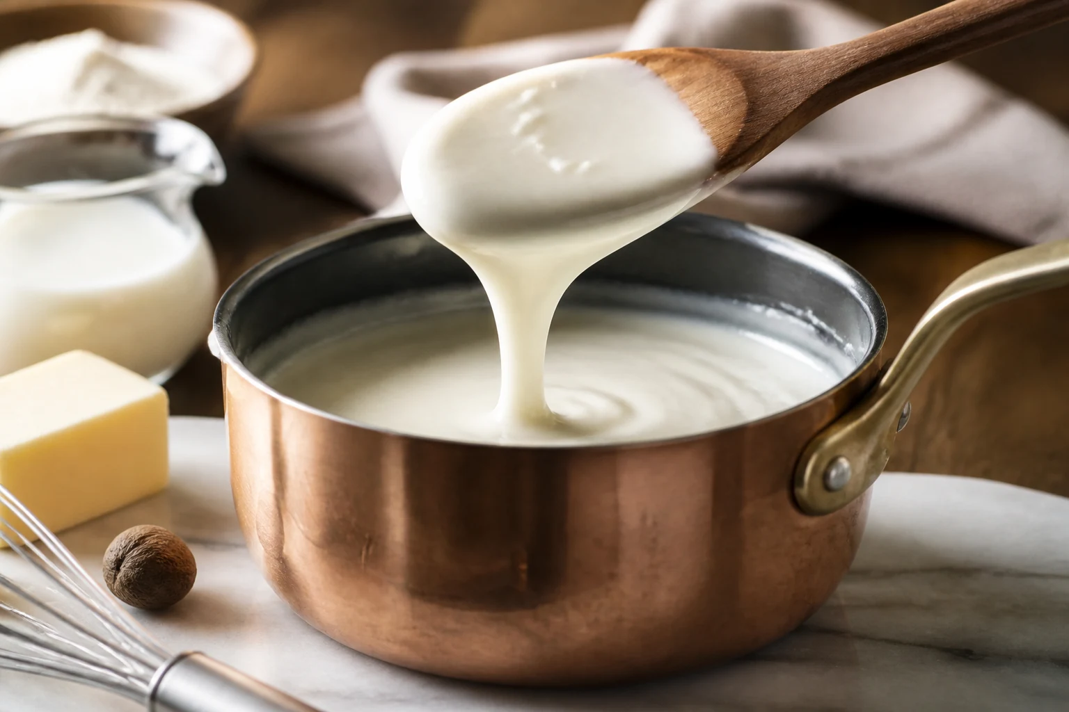 Réussir une béchamel lisse et un roux