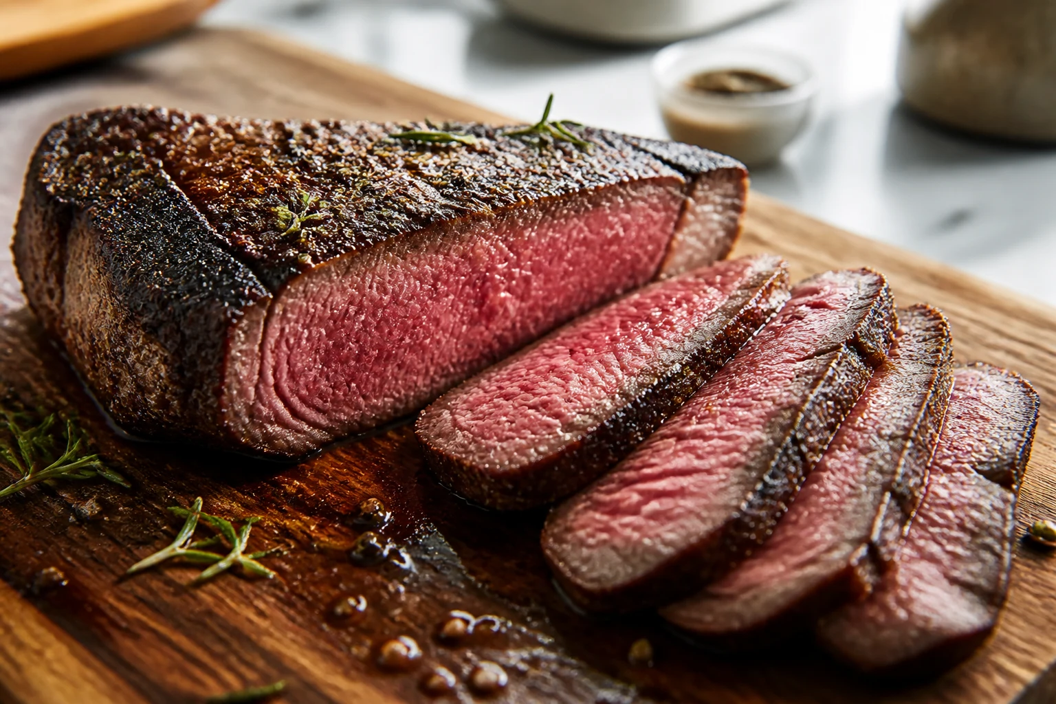 Réussir la cuisson d'une viande saignante à point
