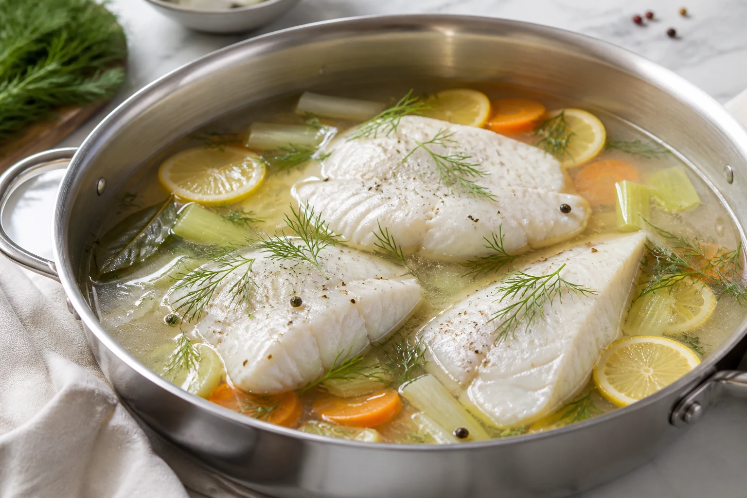 Réussir un court-bouillon parfumé