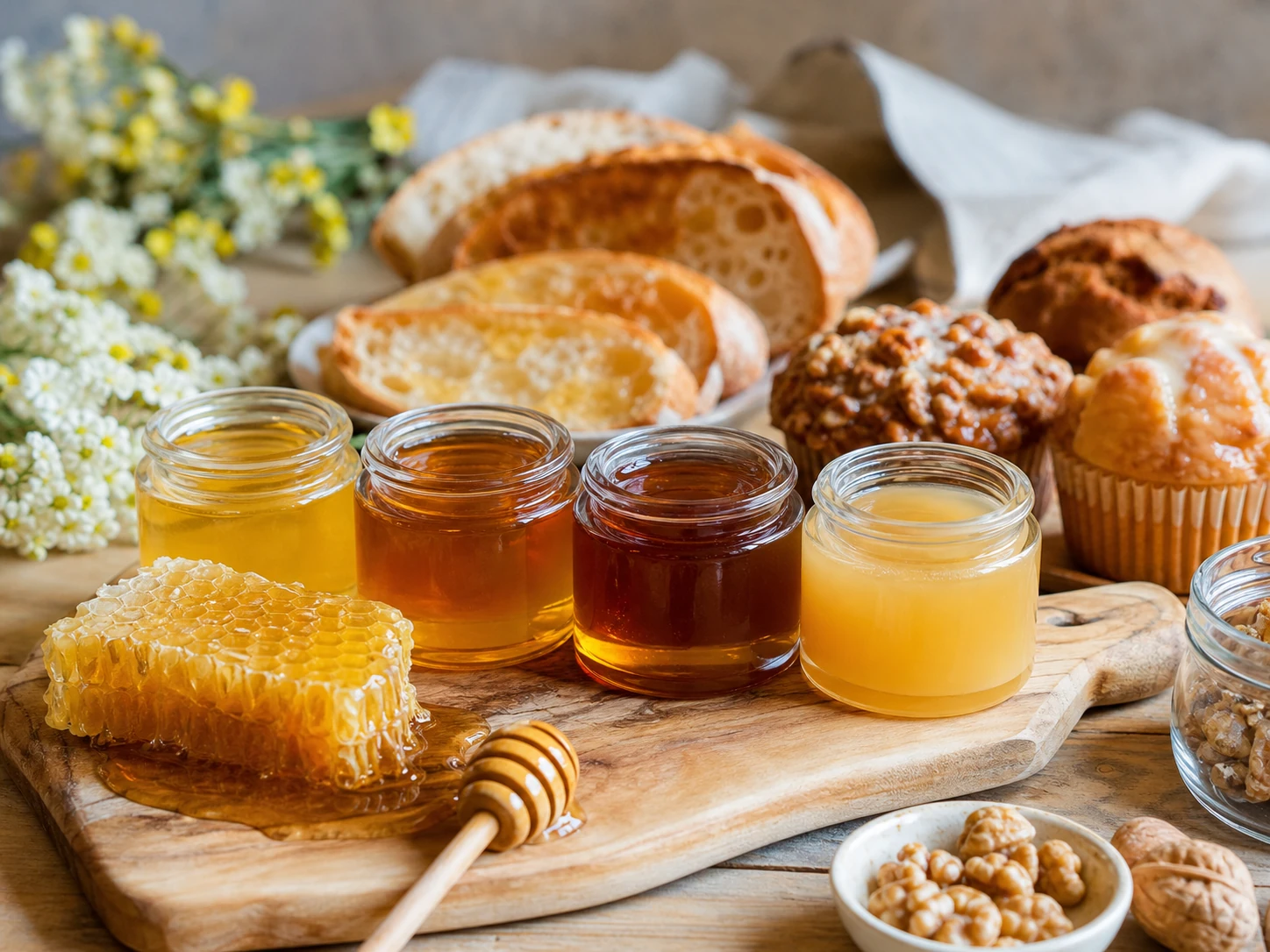 Les différents types de miel et leurs utilisations en cuisine