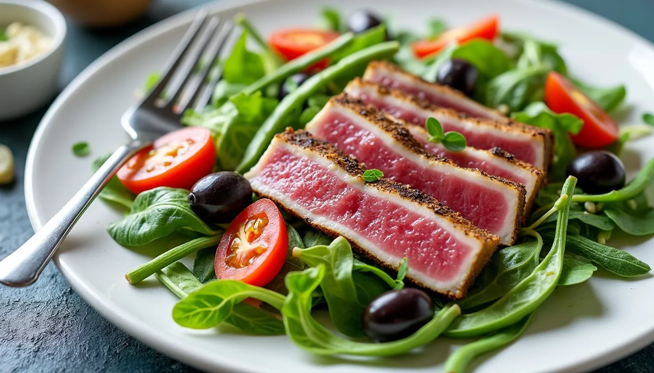 découvrez les secrets d'une salade niçoise classique dans notre guide complet. apprenez à marier fraîcheur et saveurs méditerranéennes avec des ingrédients traditionnels comme les tomates, les olives et le thon.
