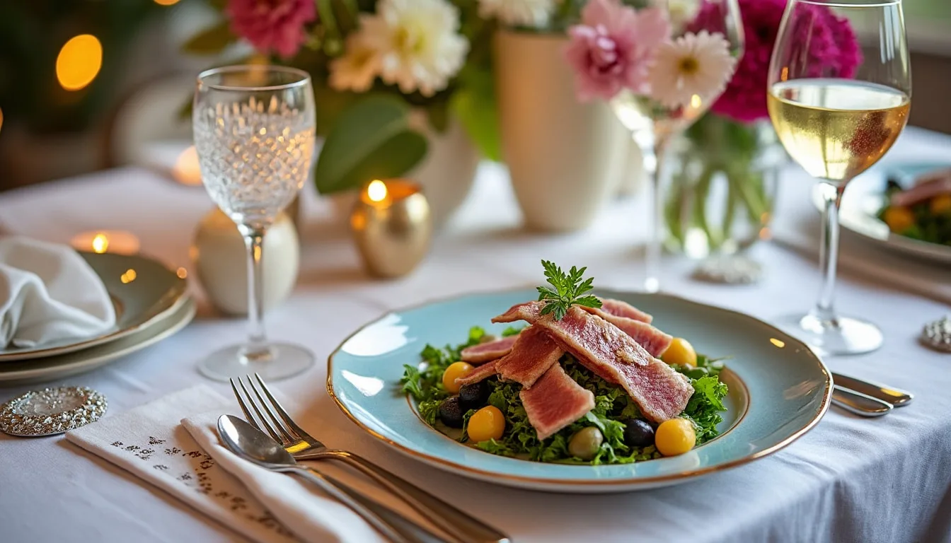 découvrez comment préparer une délicieuse salade niçoise classique avec notre guide étape par étape. apprenez à combiner des ingrédients frais comme des tomates, des haricots verts, des olives et du thon, pour une recette authentique et savoureuse qui ravira vos papilles.