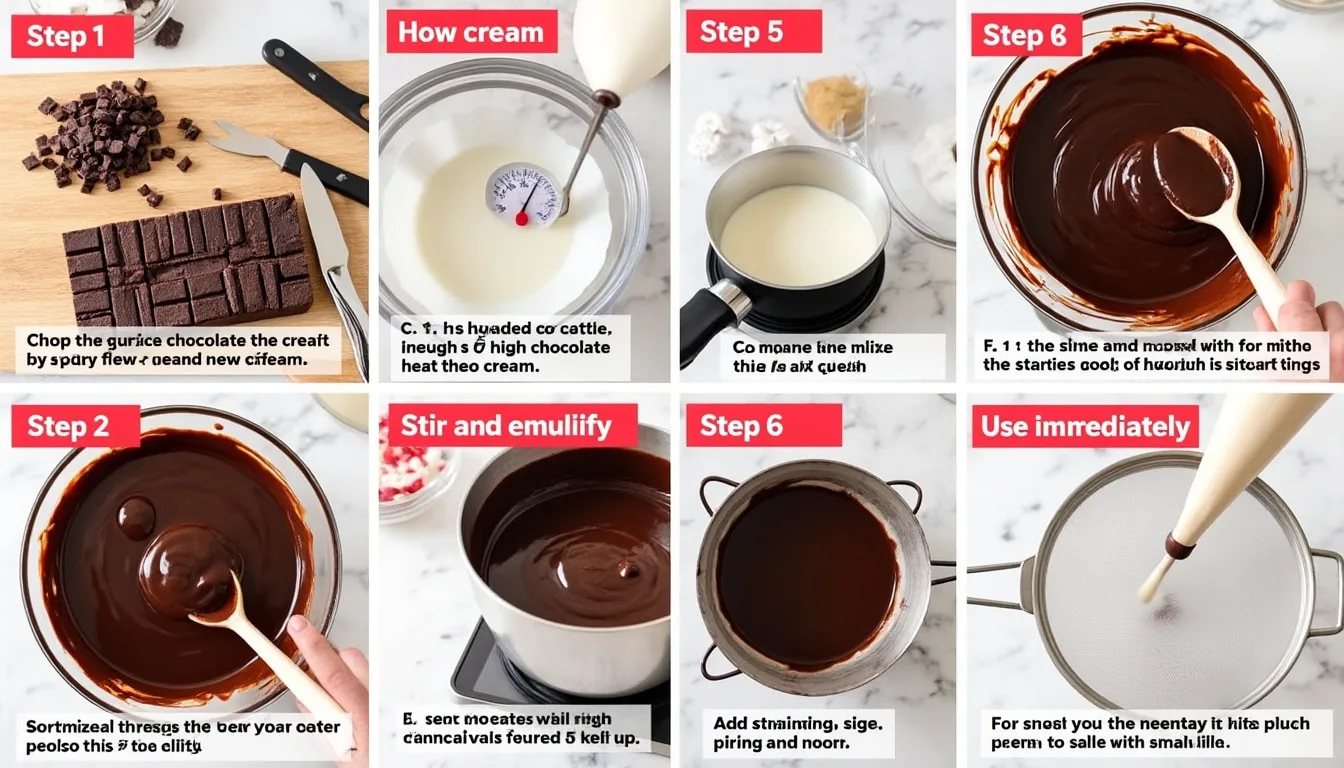 découvrez les meilleures astuces pour réussir une ganache au chocolat parfaite à tous les coups. que vous soyez novice ou expert en pâtisserie, ces conseils vous aideront à créer une ganache onctueuse et délicieuse, idéale pour enrober vos gâteaux ou garnir vos desserts. ne ratez plus jamais votre ganache avec nos astuces infaillibles !