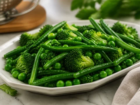 Blanchir les légumes pour garder leur couleur