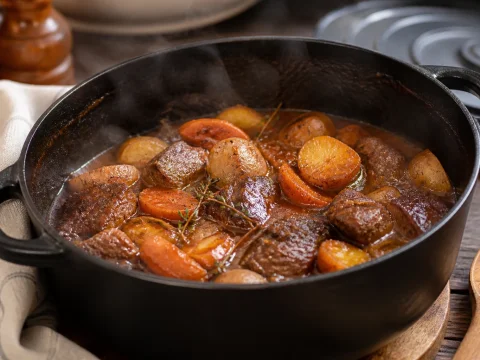 Braiser viandes et légumes pour un résultat fondant