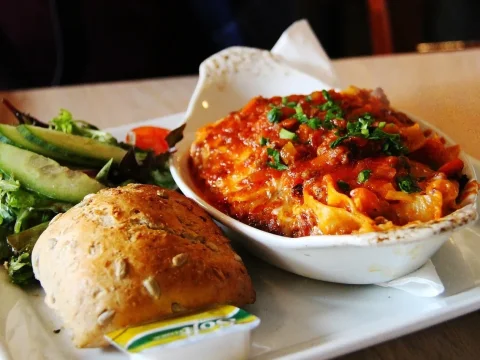 plat de lasagnes