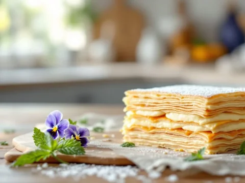 découvrez les secrets d'un délicieux millefeuille fait maison ! suivez nos astuces de pâtissier pour réussir cette pâtisserie classique, avec une pâte feuilletée croustillante et une crème onctueuse. idéal pour épater vos invités !