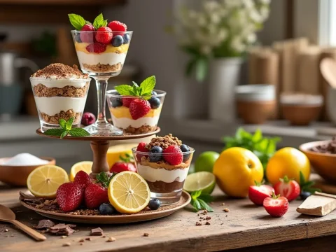 découvrez nos astuces et recettes délicieuses pour préparer des desserts en verrines. faciles à réaliser, ces petites douceurs sont idéales pour impressionner vos convives lors de vos dîners ou pour un plaisir gourmand au quotidien. laissez libre cours à votre créativité et régalez-vous avec des présentations esthétiques et des saveurs variées !
