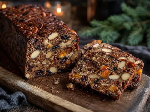 Berawecka alsacien : le pain aux fruits secs de Noël