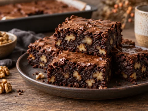 Comment réussir un brownie aux noix fondant et généreux ?