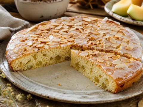 Colombier provençal : le gâteau moelleux de Pentecôte