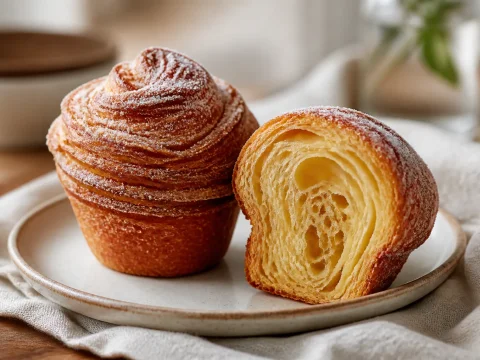 Recette du cruffin : la viennoiserie feuilletée et gourmande