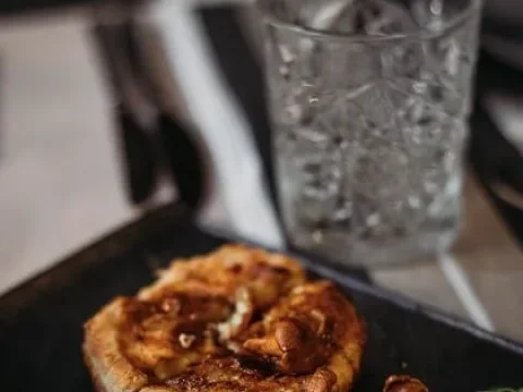 Recette de la quiche au chèvre et aux champignons