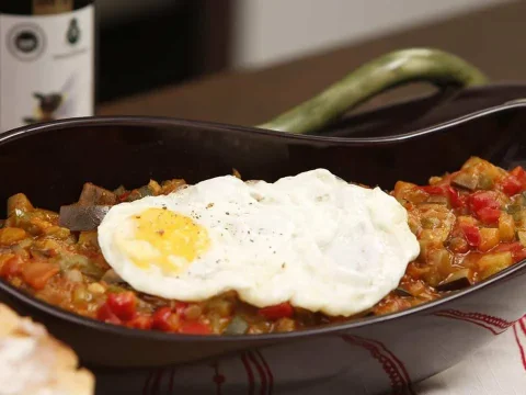 Recette de la ratatouille simplifiée avec de la harissa