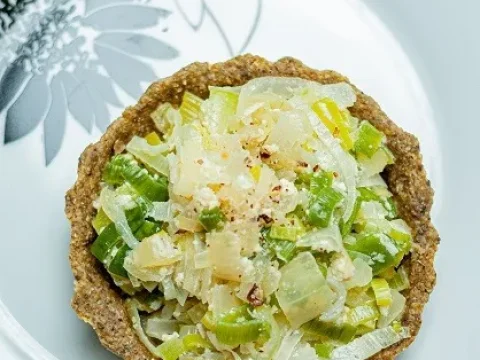 Recette de la Tarte aux poireaux facile