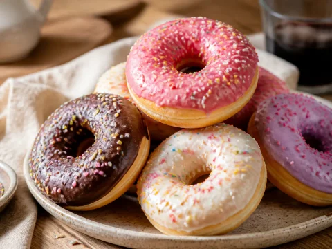 Recette des donuts américains : moelleux, dorés et glacés maison