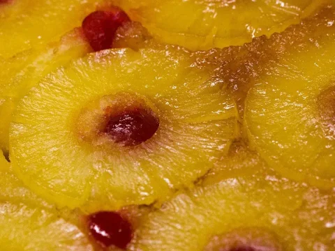 recette gateau rencerse ananas
