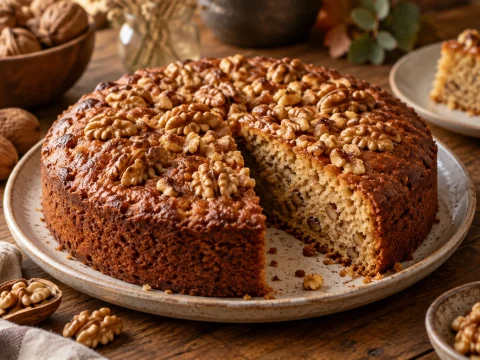 Comment réussir un gâteau aux noix fondant à cœur ?