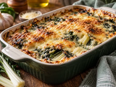 Comment réussir un gratin de blettes bien fondant ?