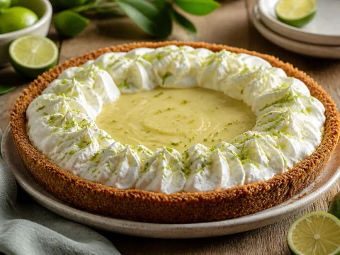 Recette de la key lime pie : la tarte au citron vert de Floride