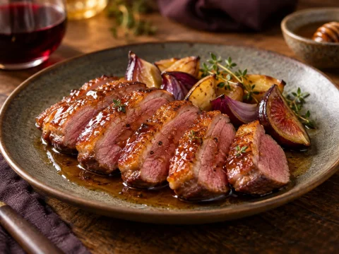 Comment réussir un magret de canard fondant à la sauce miel ?